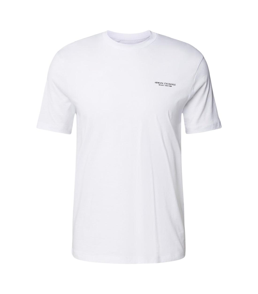 Armani Exchange Wit Basic T-shirt Met Logo