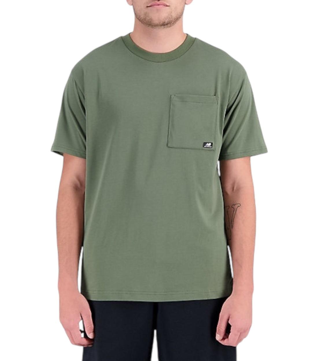 New Balance Groen Essentials Reimagined T-Shirt