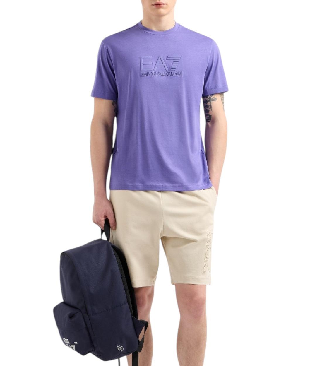 Ea7 Paars T-shirt