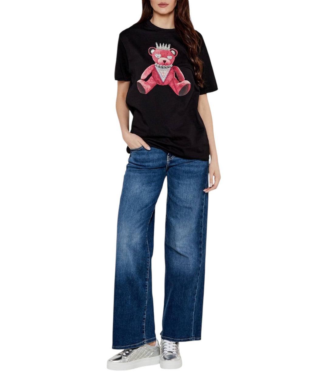 Guess T-shirt PINK BEAR