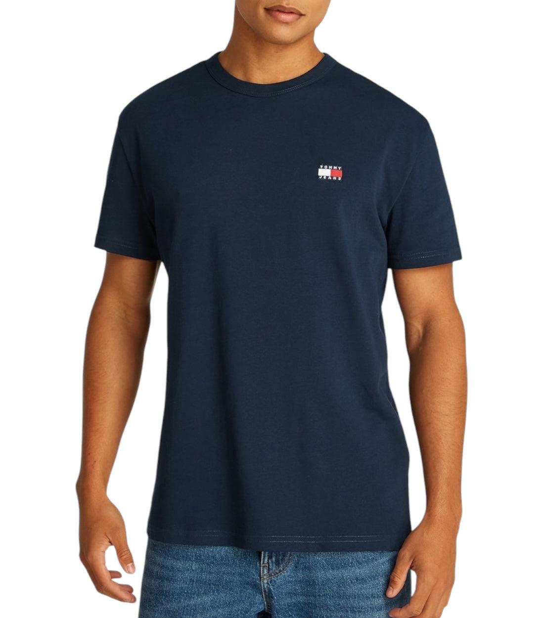 Tommy Hilfiger Jeans Donkerblauwe Logo T-shirt