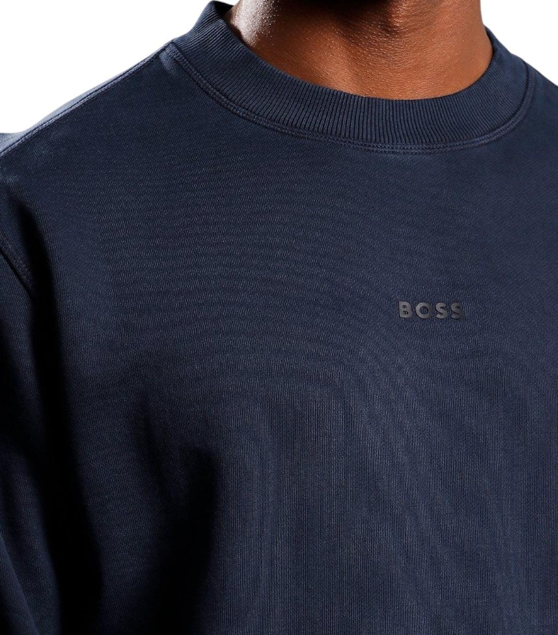 Boss Blauw Sweatshirt