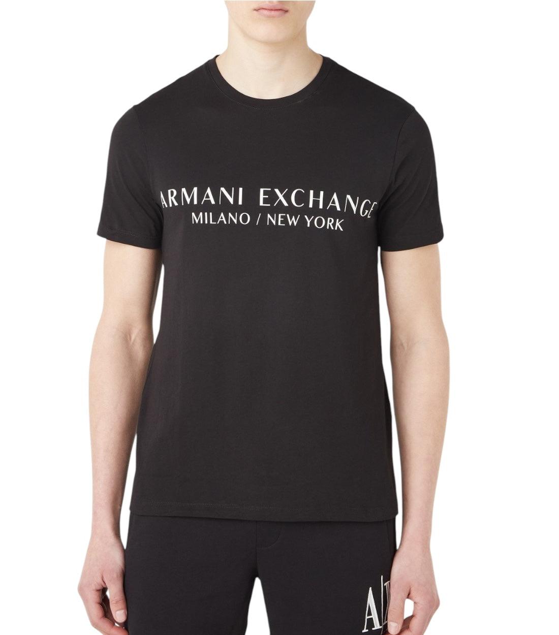 Armani Exchange Zwart T-shirt Met Logo