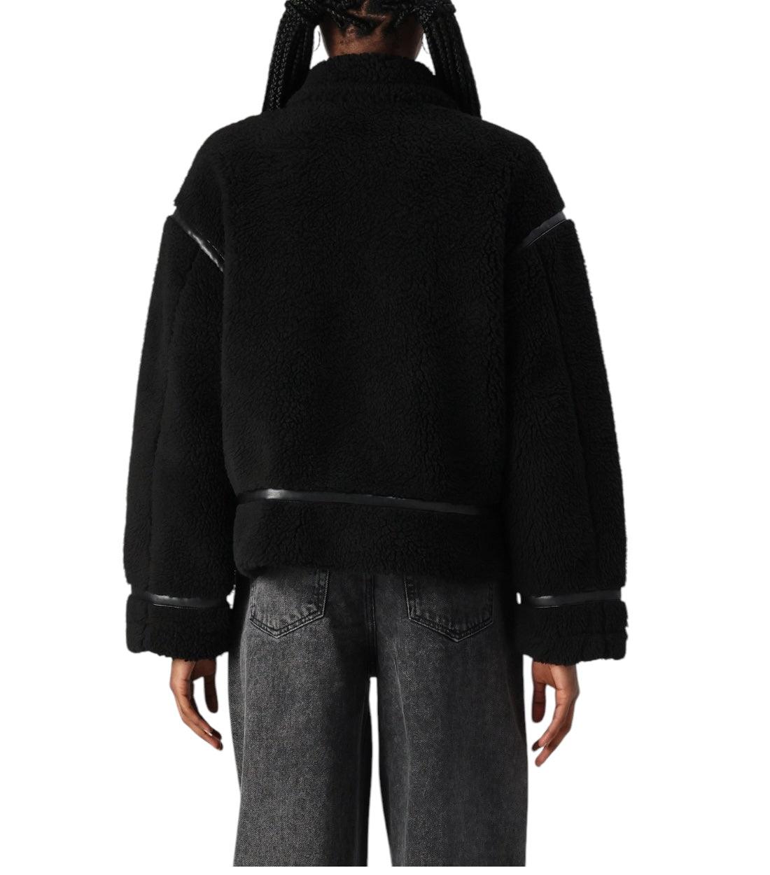 Only Zwart Teddy Winterjas