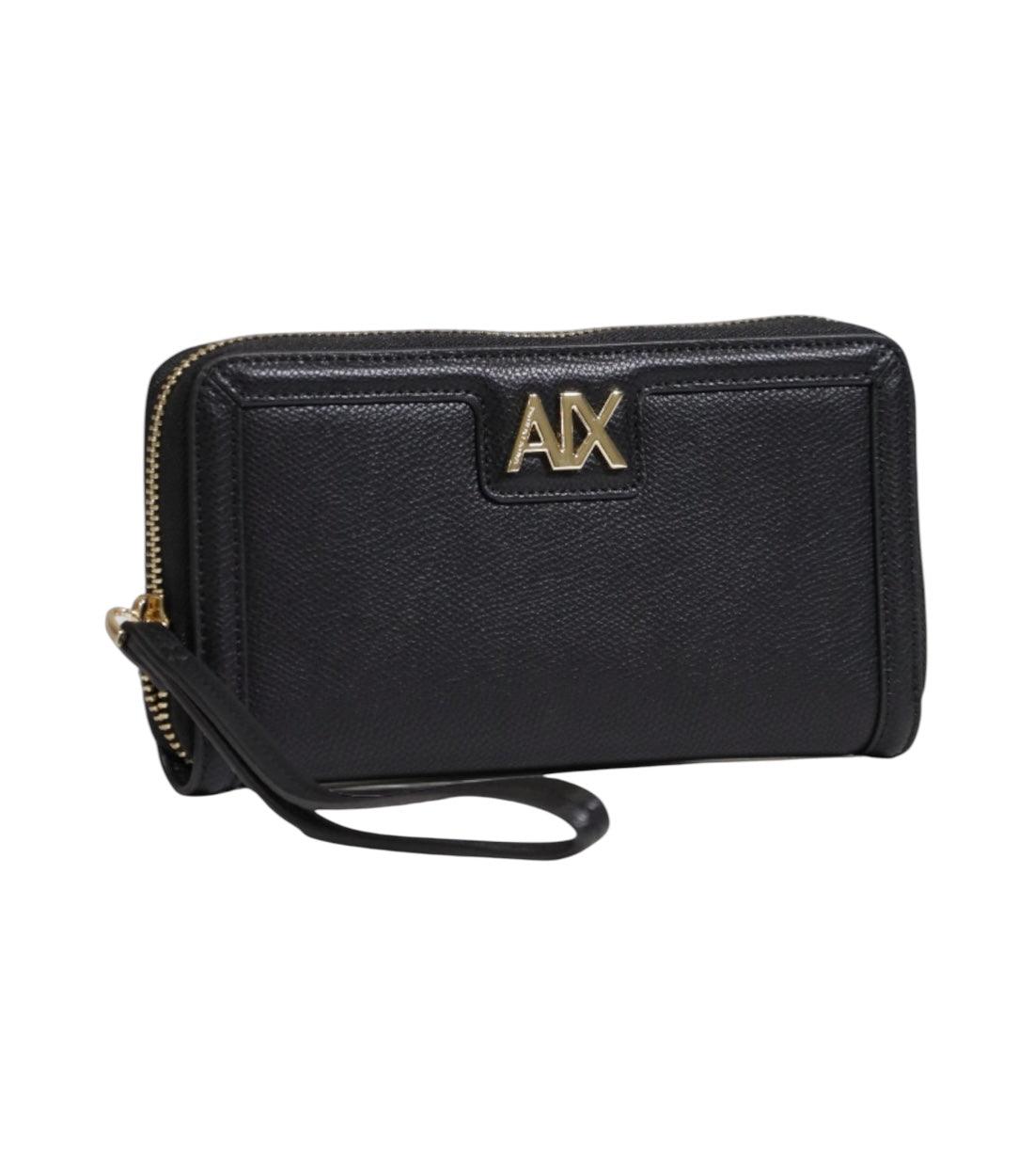 Armani Exchange Zwart Portemonnee