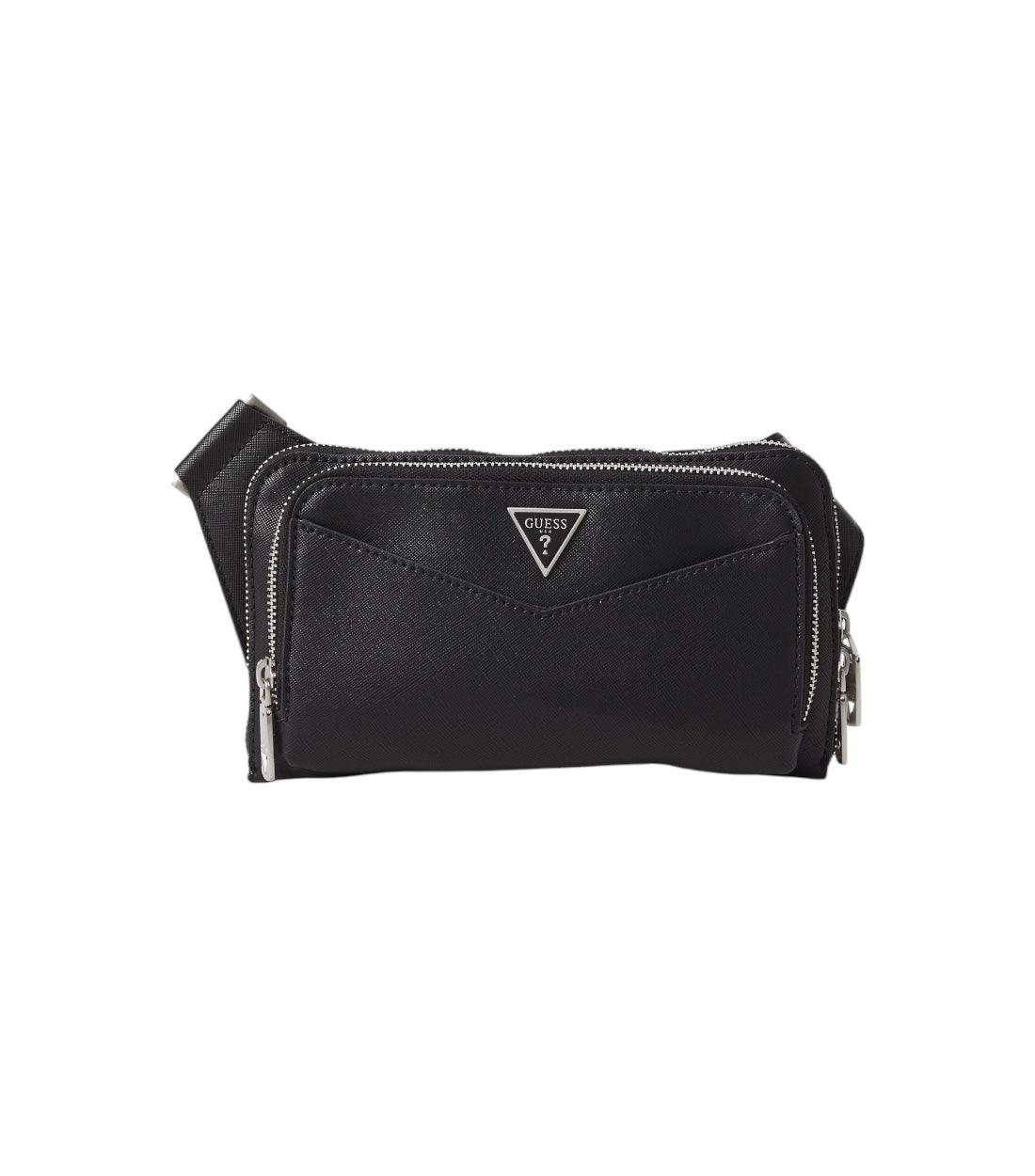 Guess Zwart SIENA FLAT BUMBAG ZIP AROUND Schoudertas