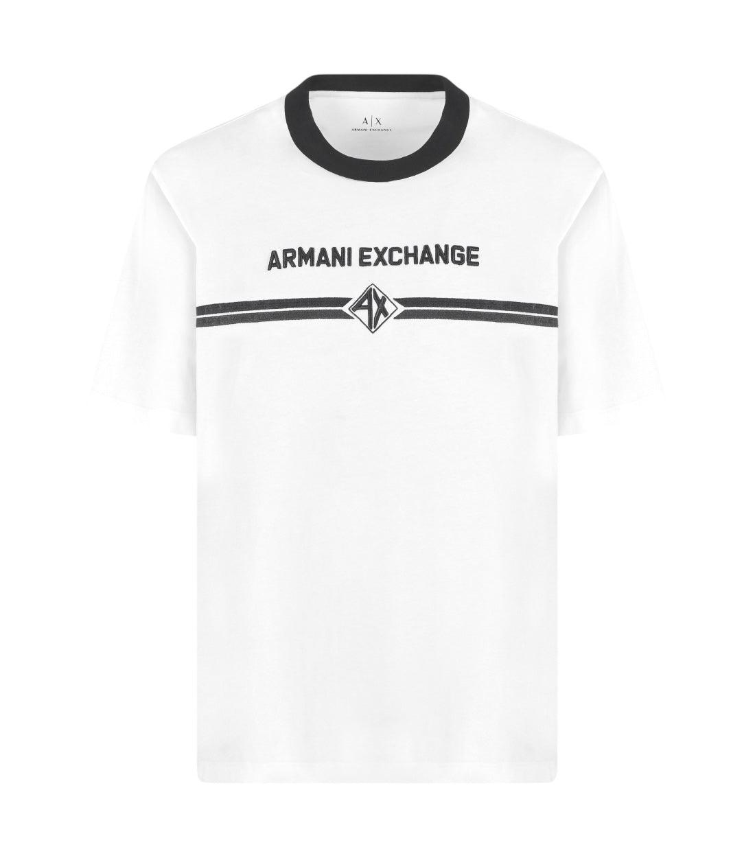 Armani Exchange Wit Regular Fit T-shirt Met Logo