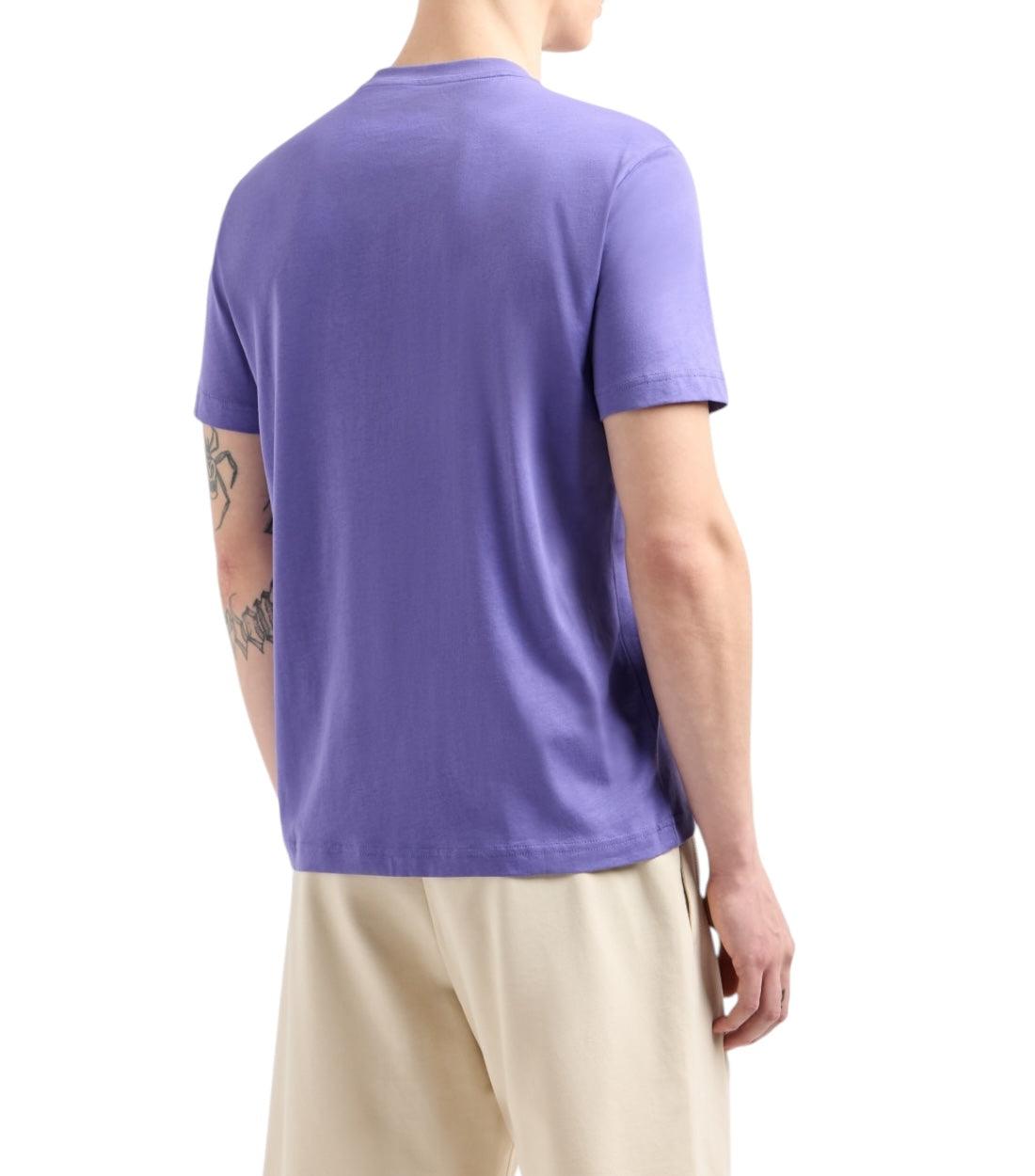 Ea7 Paars T-shirt
