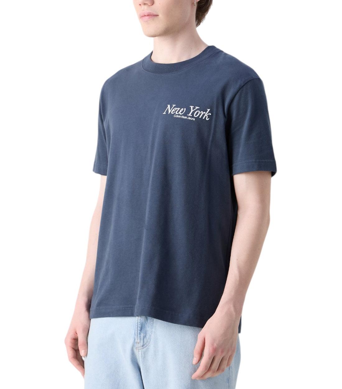 Calvin Klein Jeans Blauw Katoen T-shirt