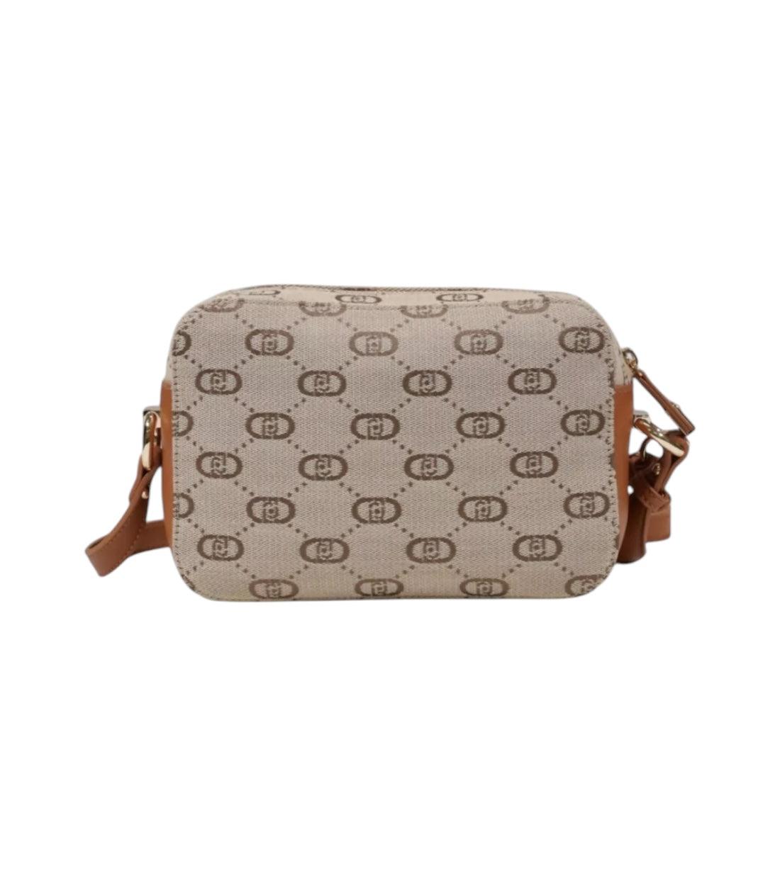 Liu Jo Bruin Crossbody Tas Met Logo