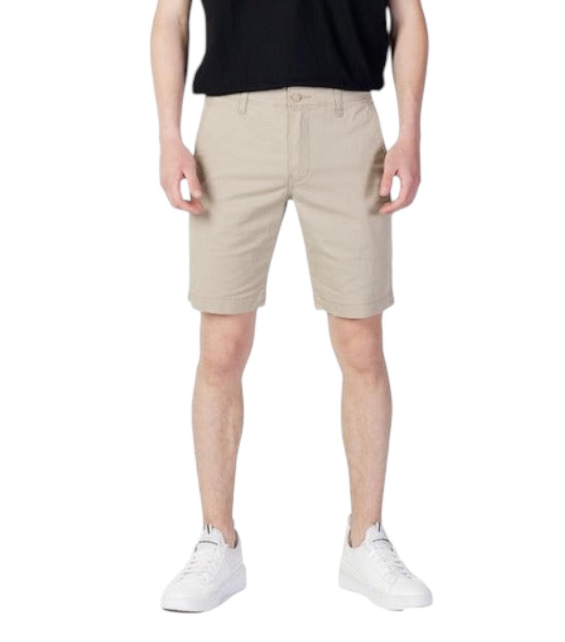 Levi`s Beige Bermuda Shorts