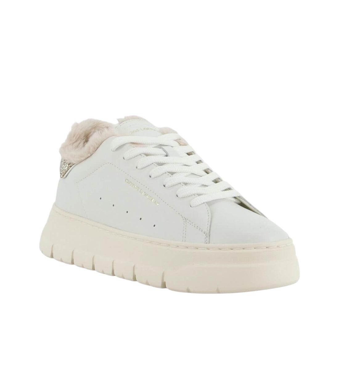 Crime London Wit Sneakers