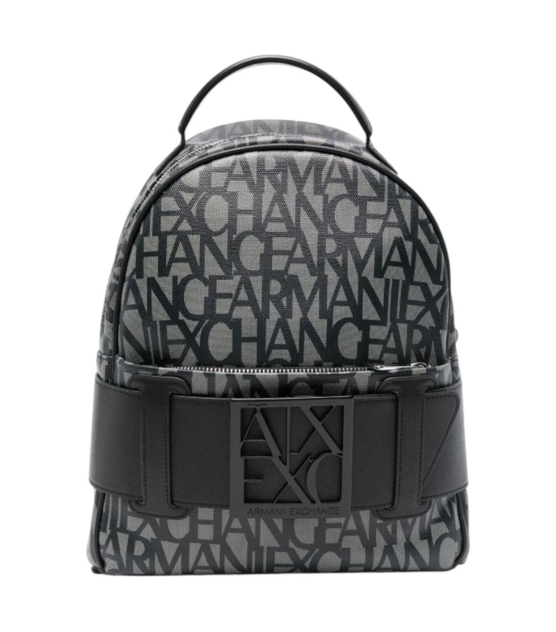Armani Exchange Zwart Rugzak Met Logoprint
