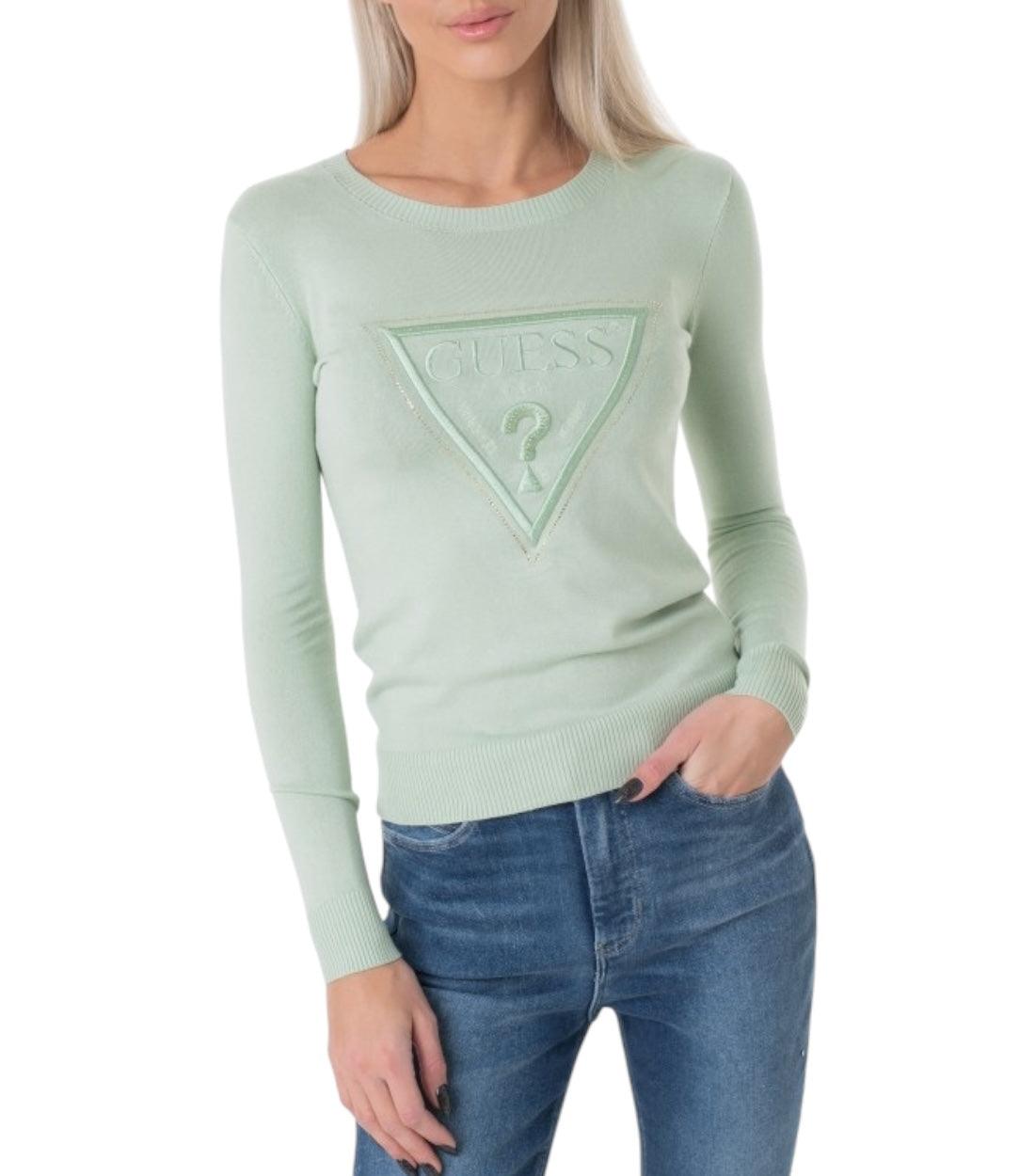 Guess Groen Eloise Knitwear Trui