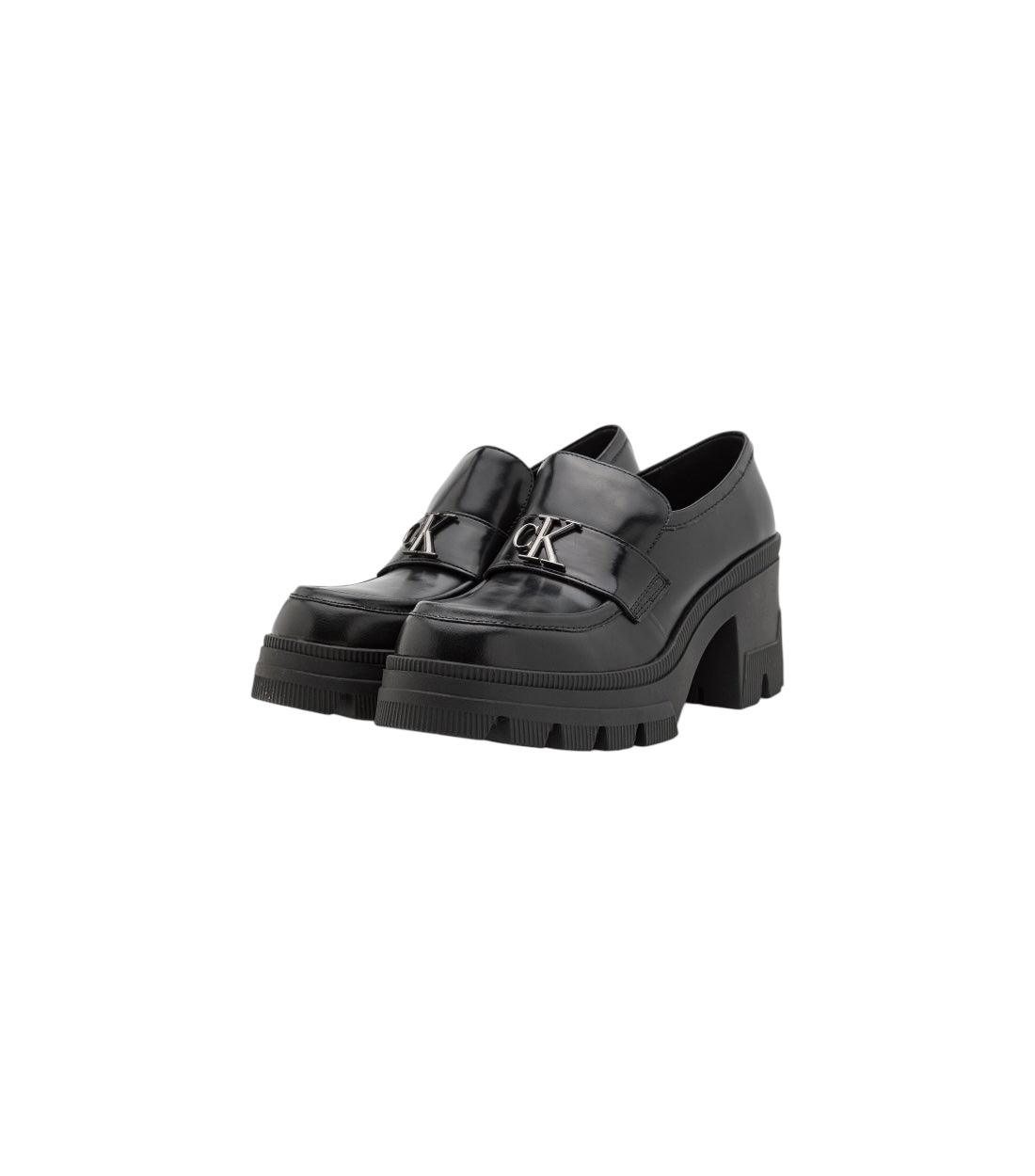 Calvin Klein Zwart Moccassin Zwart Leer