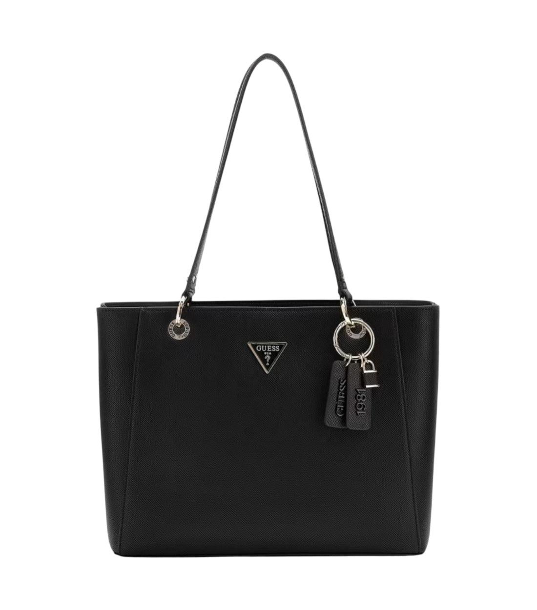 Guess Zwart Handtas Met Logo