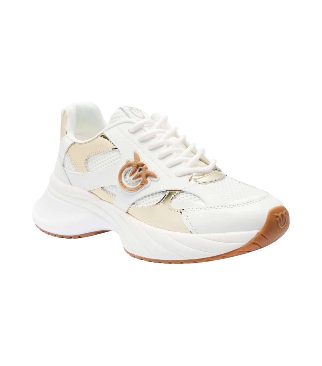 Pinko Goud Ariel 15 Sneakers