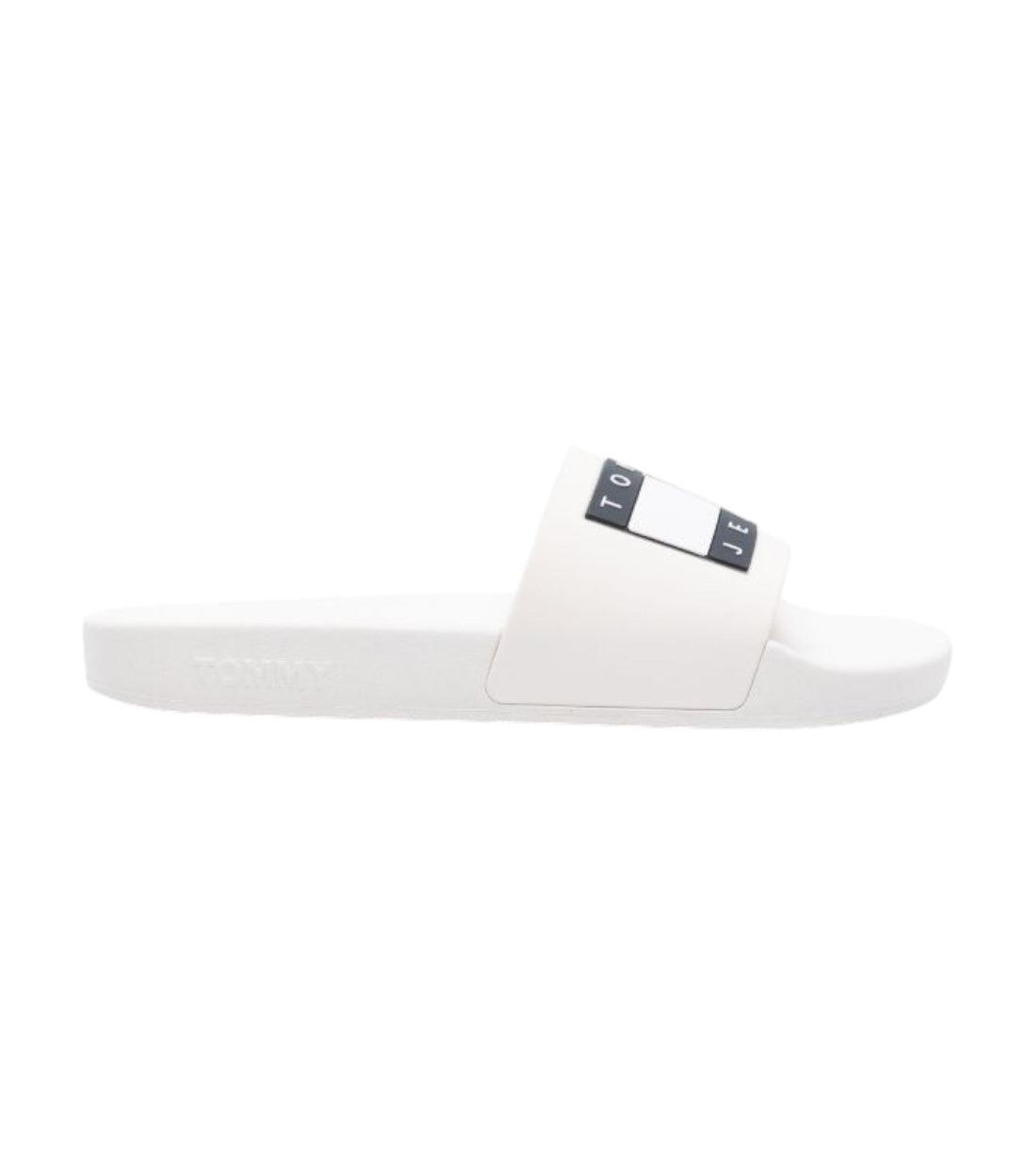 Tommy Hilfiger Jeans Wit Dames Slippers