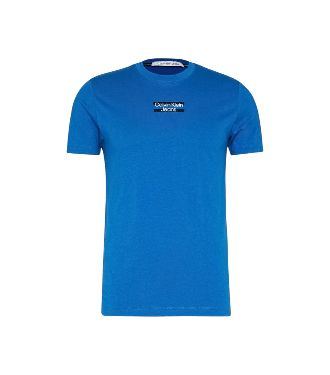 Calvin Klein Jeans Blauw Logo T-shirt