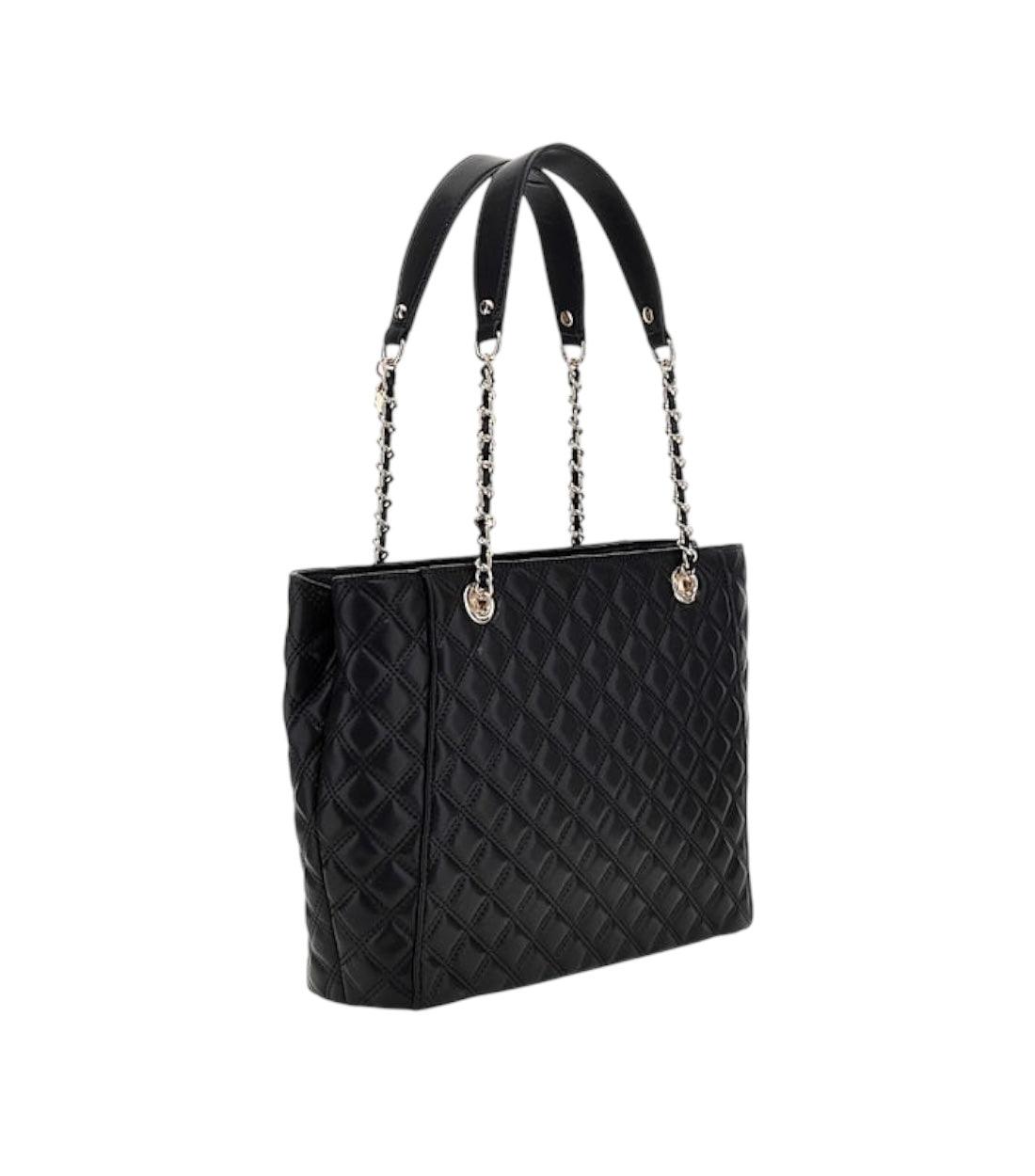 Guess Zwart Shopper Giully Doorgestikt