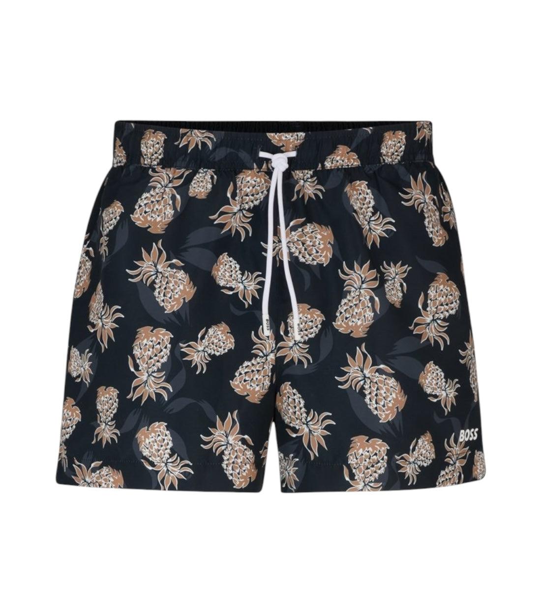 Boss Zwemkleding Met Pineapple Motief