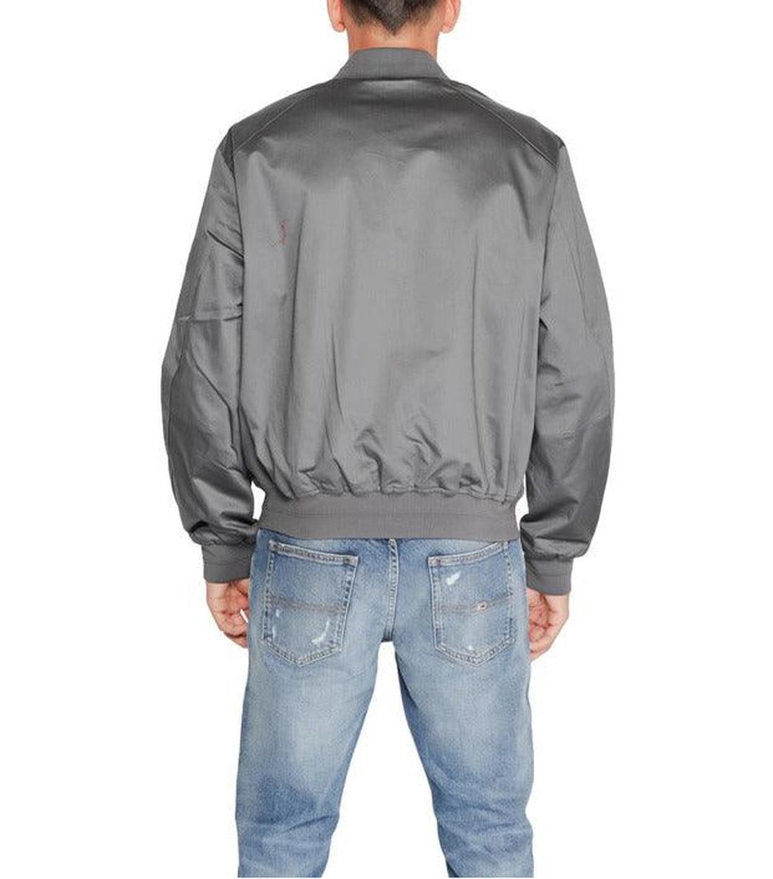 Calvin Klein Bomber Jas In Grijs
