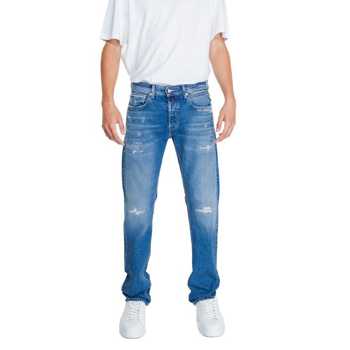 Replay Anbass Slim Mid Jeans Heren