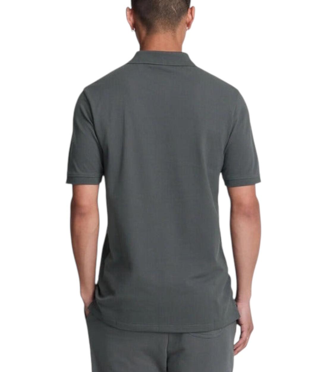 Lyle & Scott Grijs Polo Met Logo