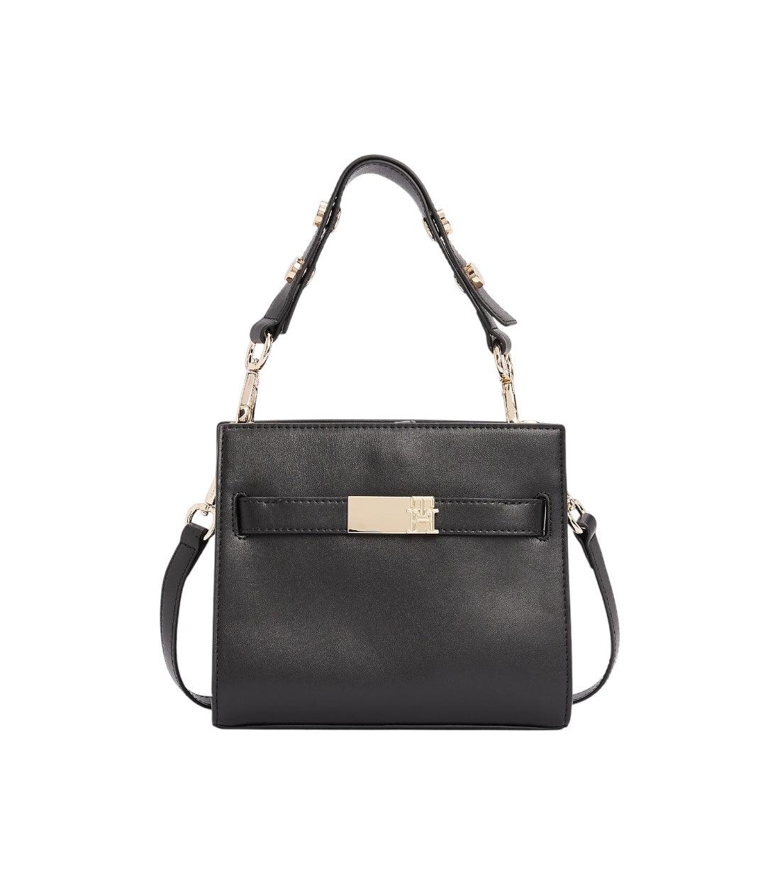 Tommy Hilfiger Zwart Heritage Handtas Met Studs
