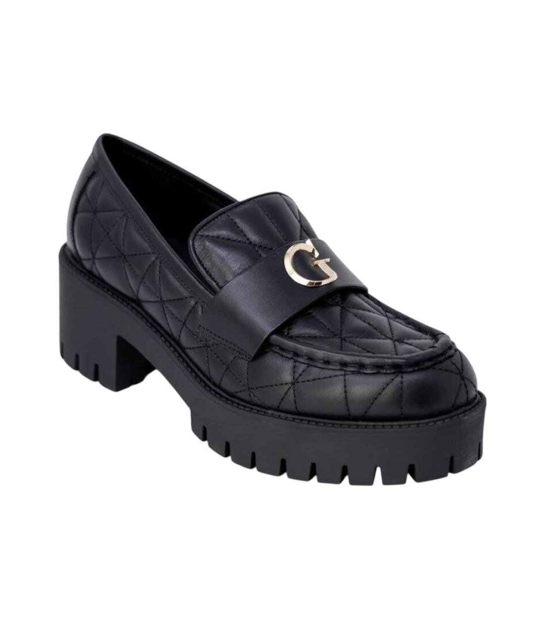 Guess Zwart Leren Instappers