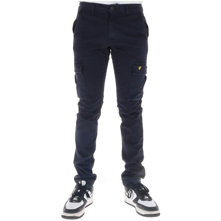 Lyle & Scott Donkerblauw Cargobroek