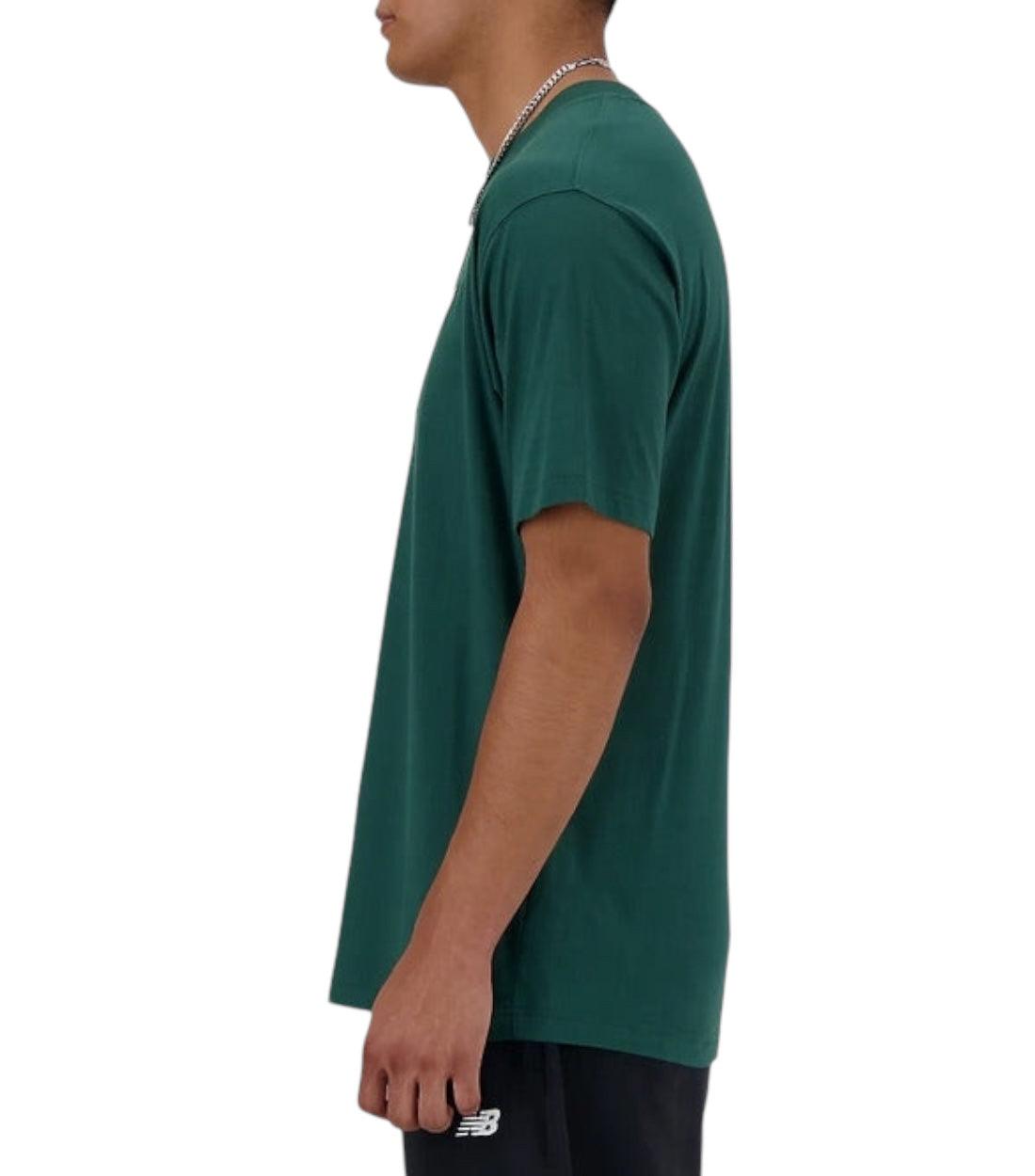 New Balance Groen Athletics Katoenen T-Shirt