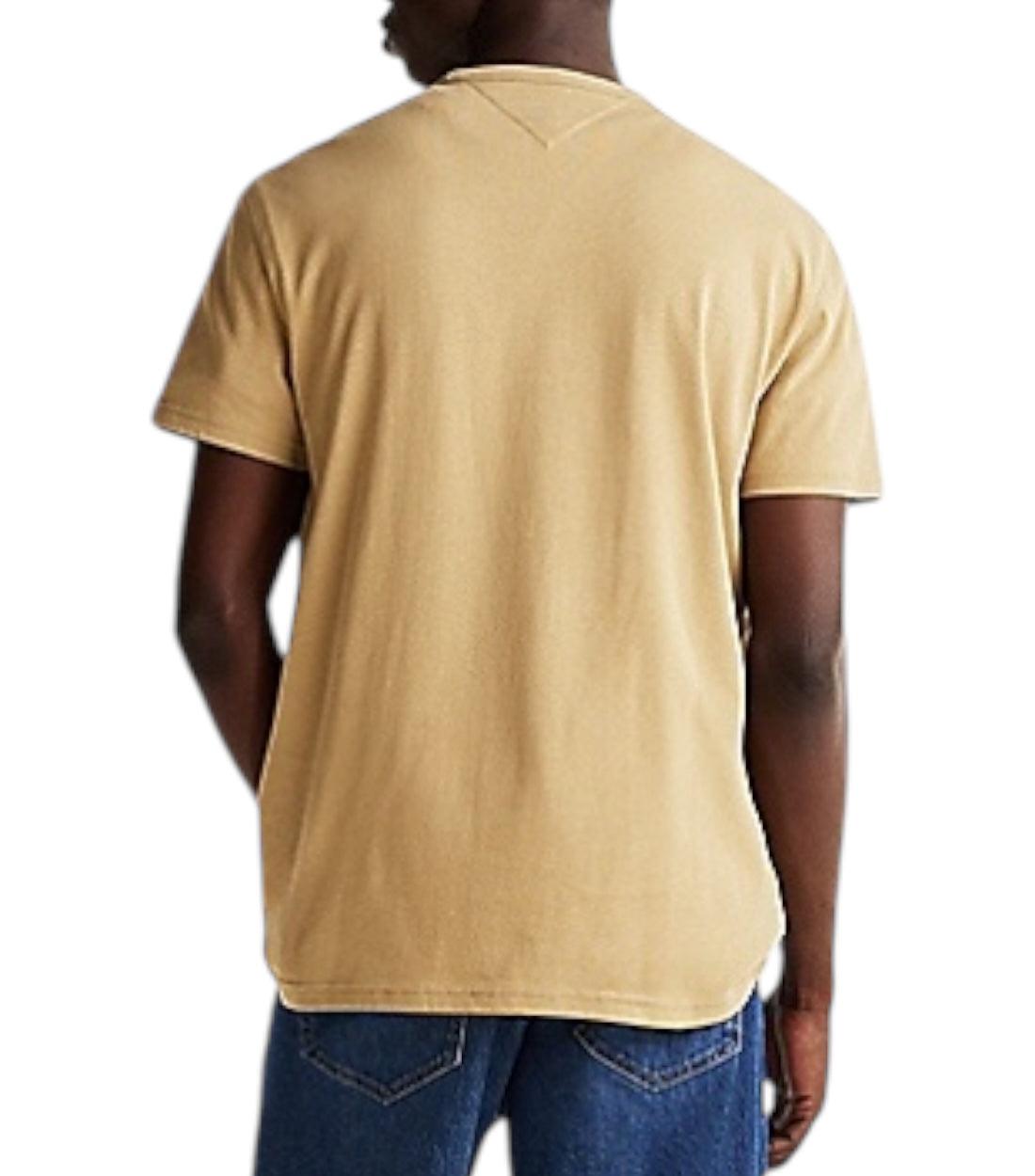 Tommy Hilfiger Jeans Beige Basic Logo T-shirt