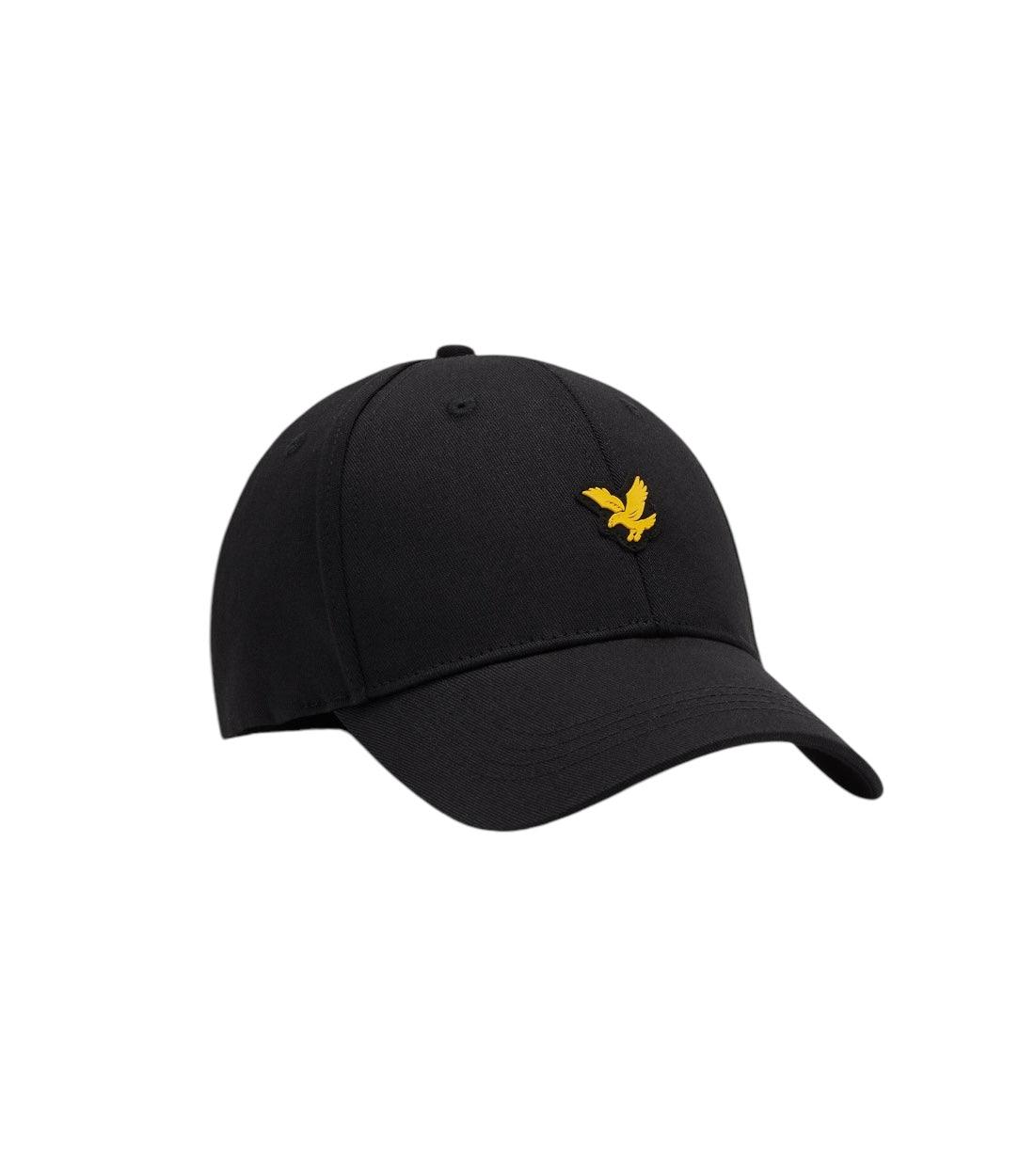 Lyle & Scott Zwart Pet Met Logo