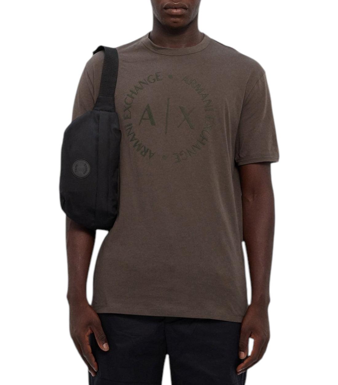 Armani Exchange Bruin T-shirt Met Logo