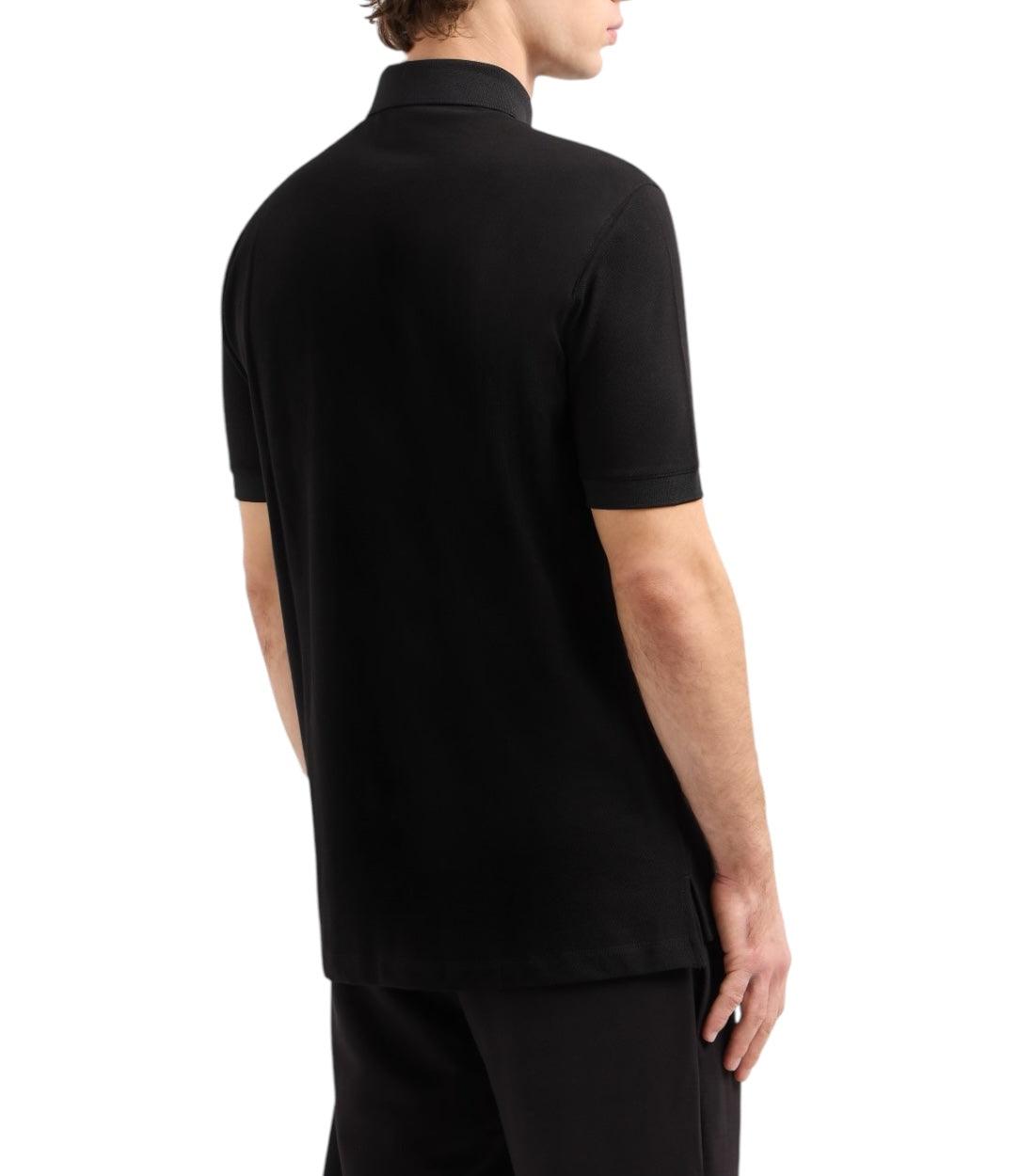 Armani Exchange Zwart Polo Top
