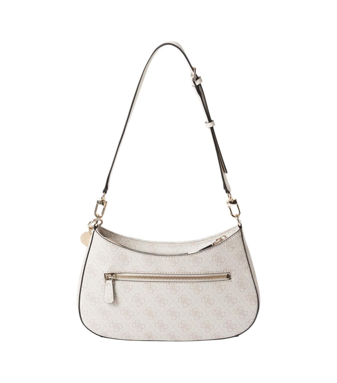 Guess Beige Noelle Handtas Met Labelapplicatie