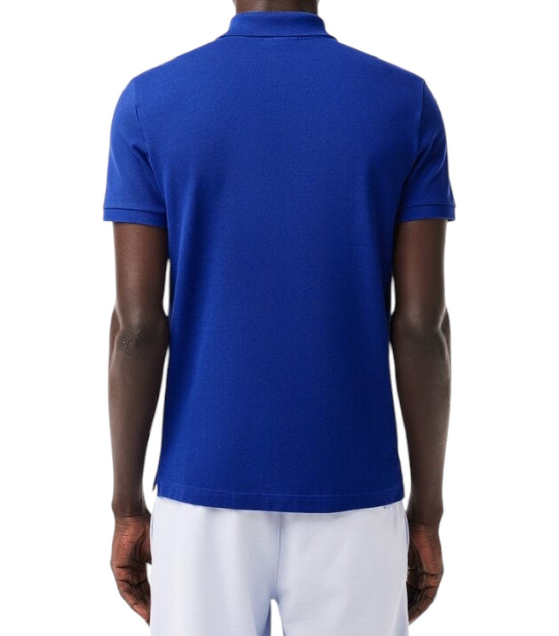 Lacoste Blauw Polo Met Logobadge