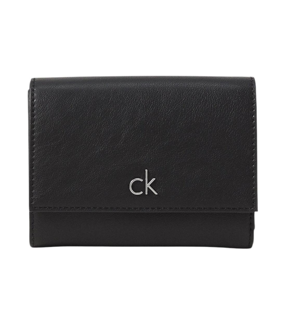 Calvin Klein Zwart Daily Medium Trifold Portemonnee