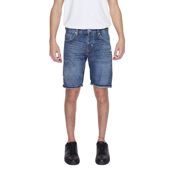 Antony Morato Blauw Denim Short