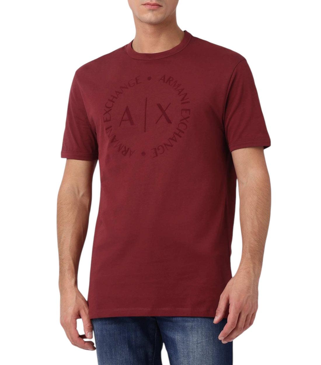 Armani Exchange Bordeaux T-shirt