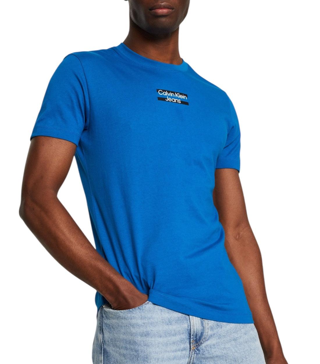 Calvin Klein Jeans Blauw Logo T-shirt