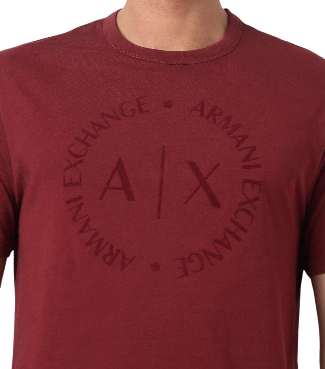 Armani Exchange Bordeaux T-shirt