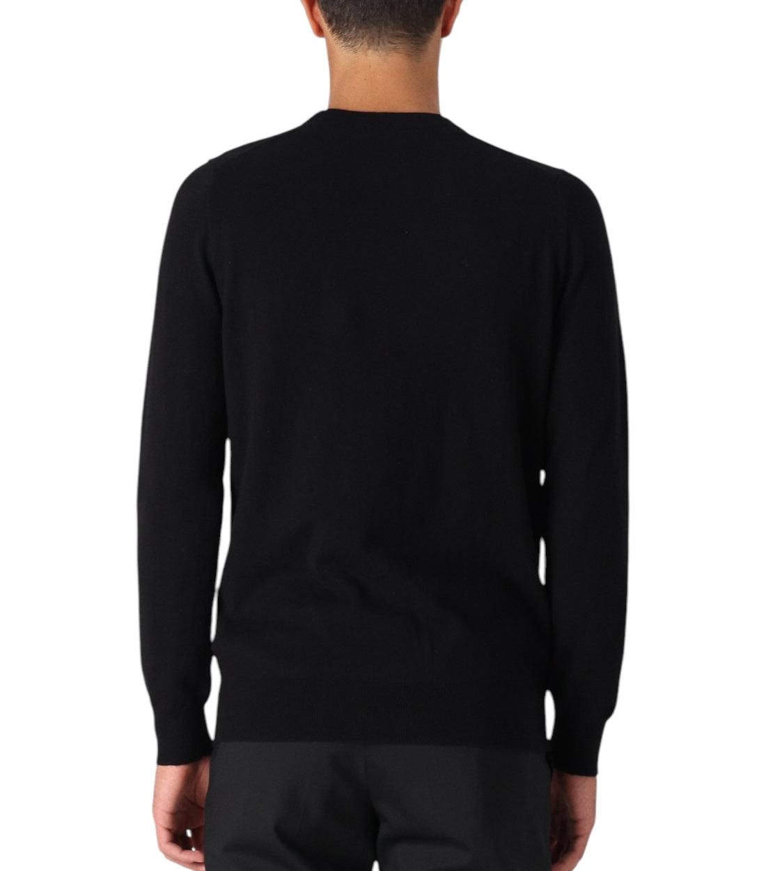 Lyle & Scott Zwarte Crew Neck