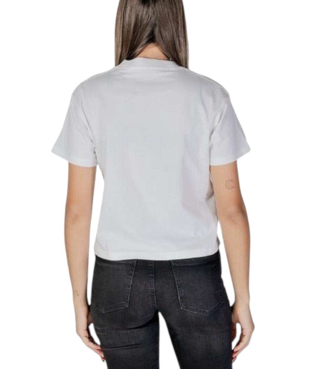 Calvin Klein Jeans Wit T-shirt Met Logo