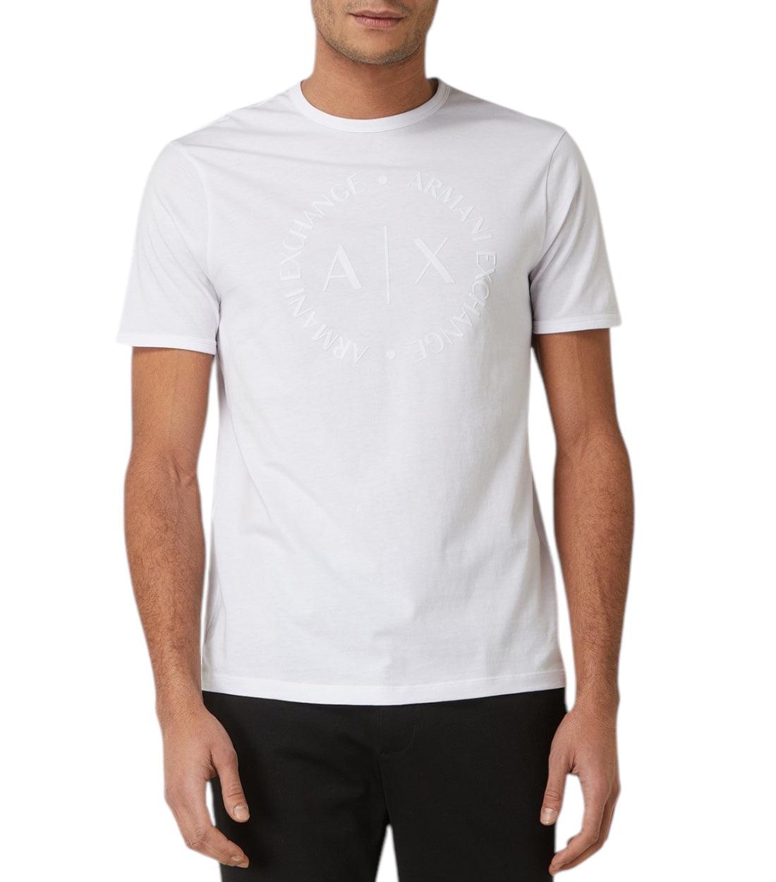 Armani Exchange Wit T-shirt Met Logo