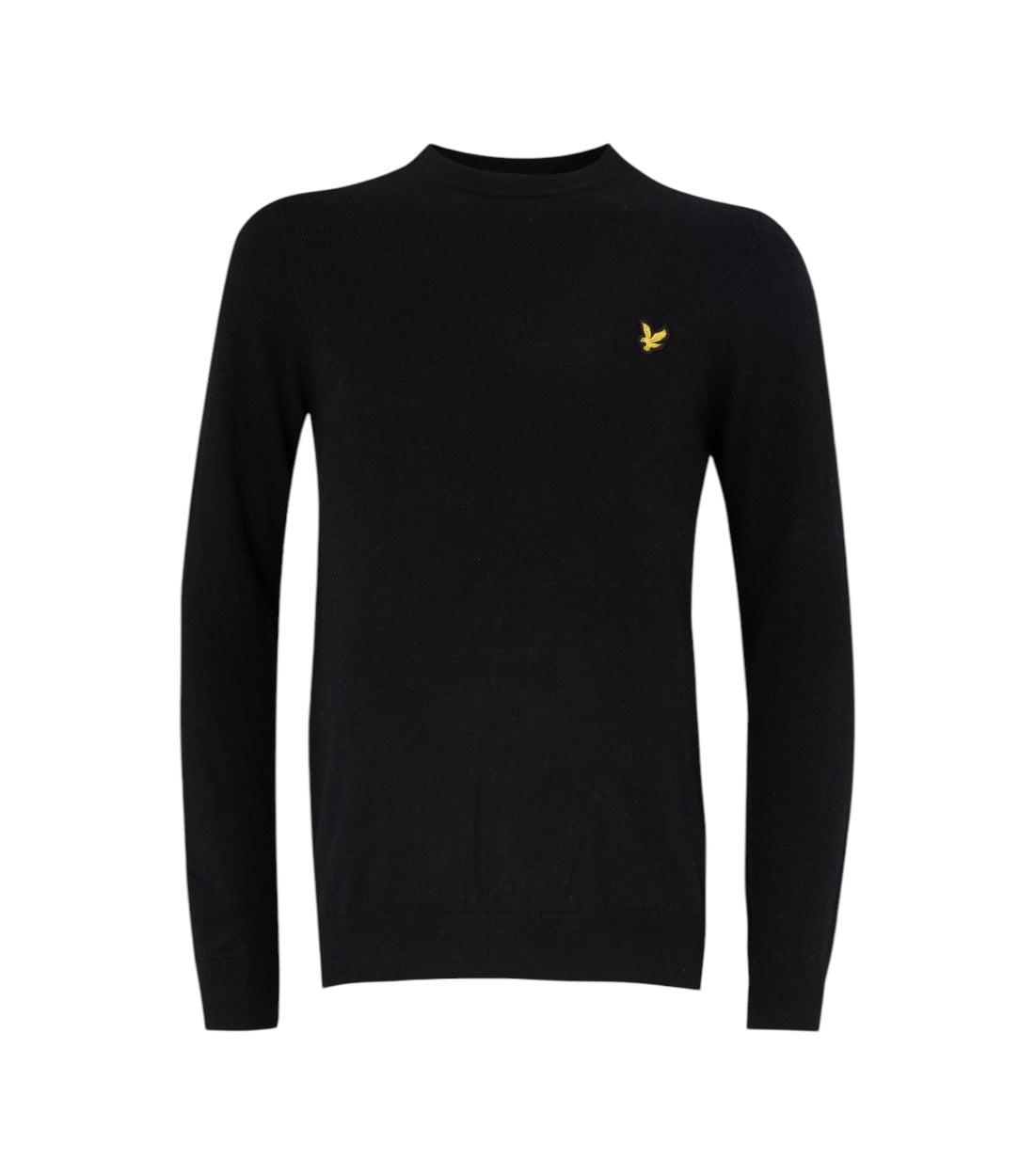 Lyle & Scott Zwarte Crew Neck