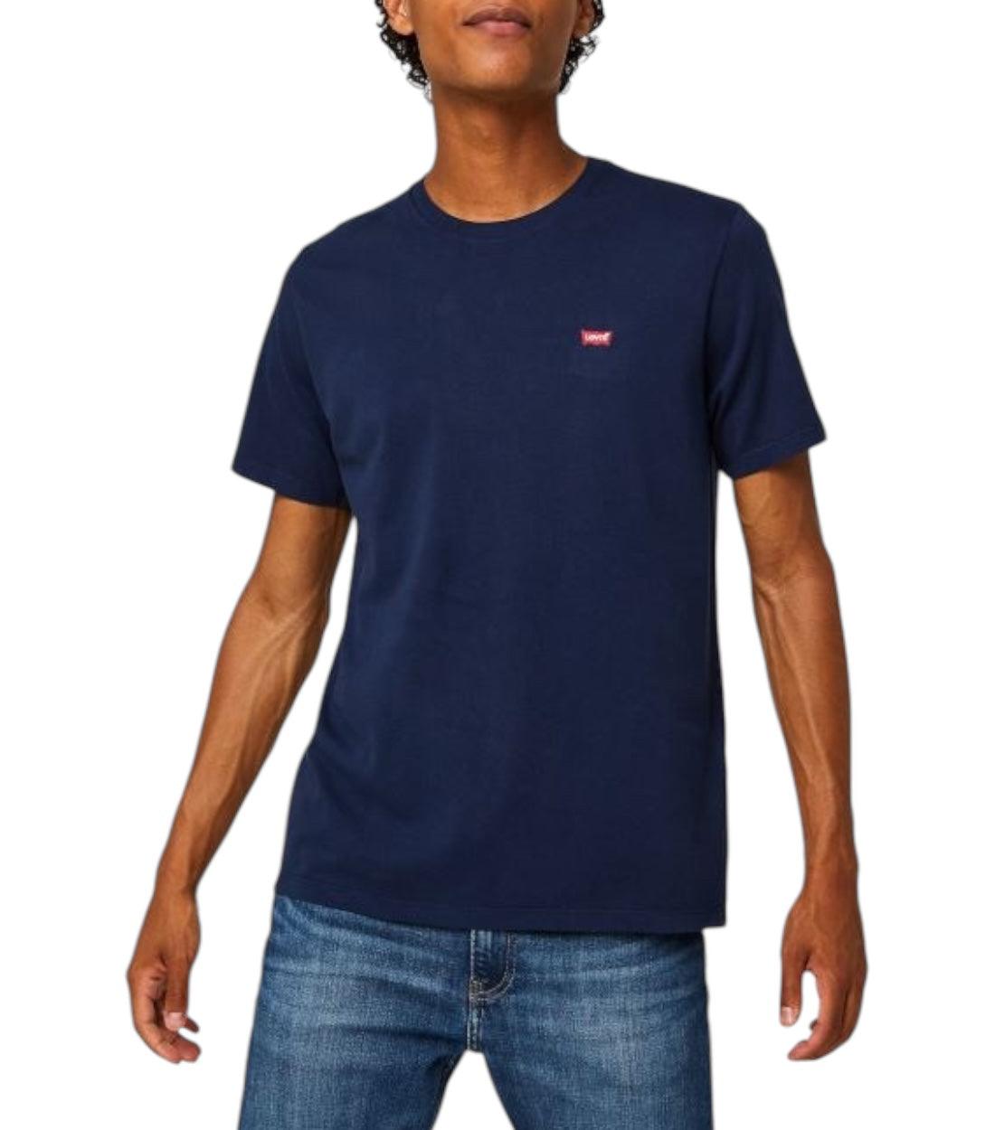 Levi`s Blauw Ss Original T-shirt