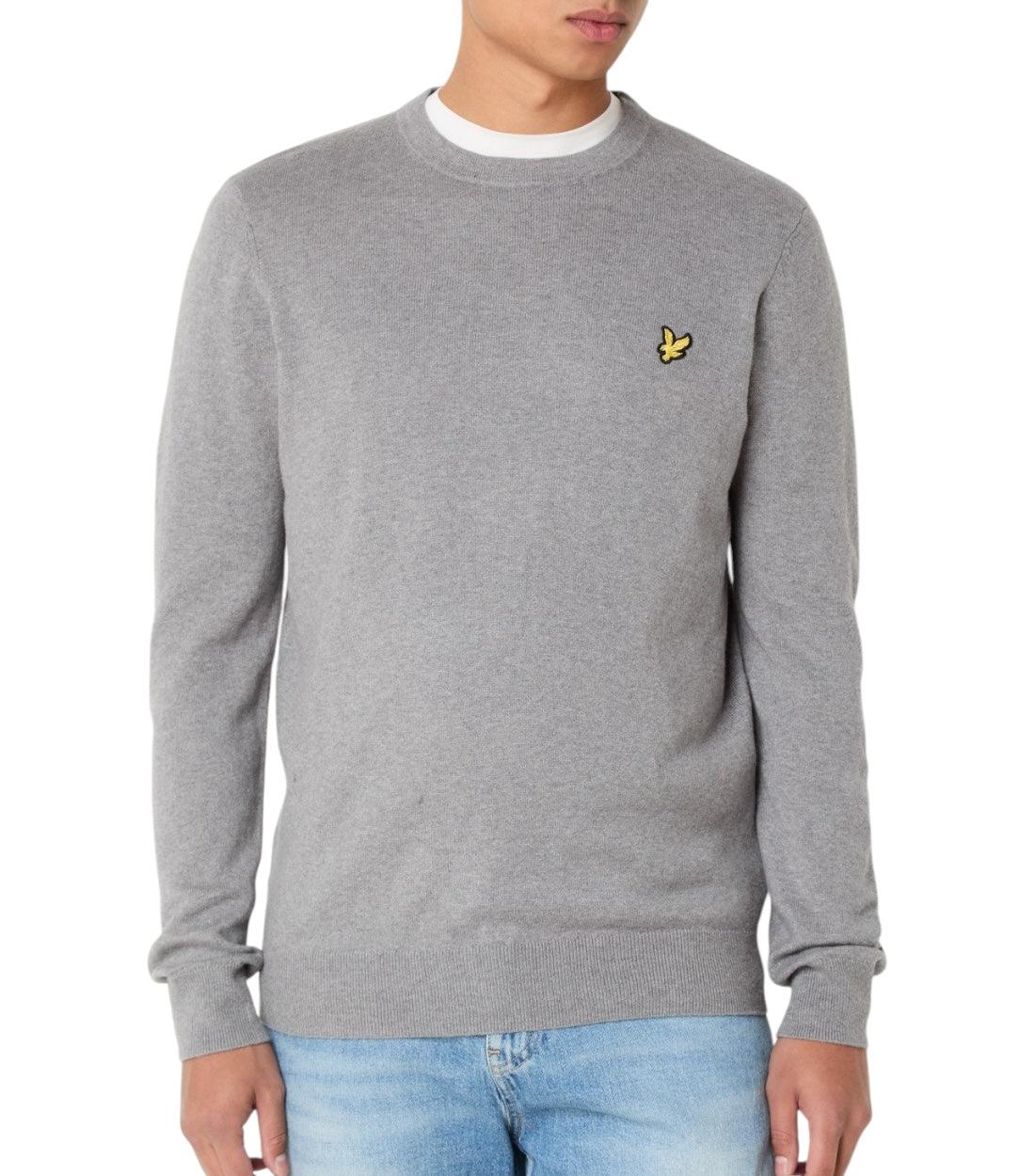 Lyle & Scott Grijze Crew Neck