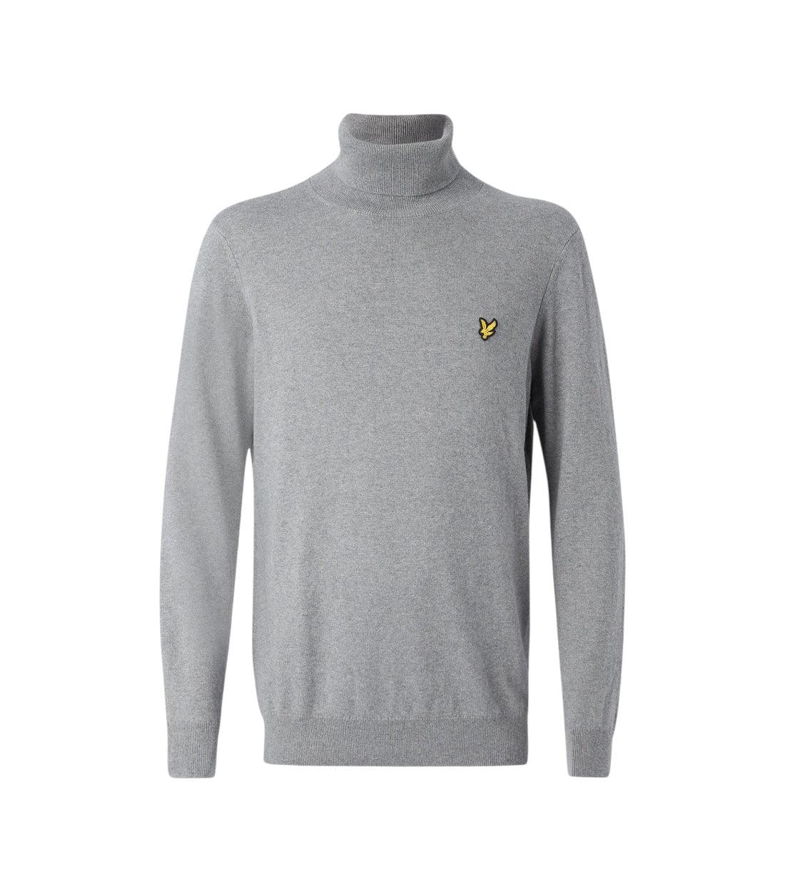 Lyle & Scott Grijze Turtle Neck
